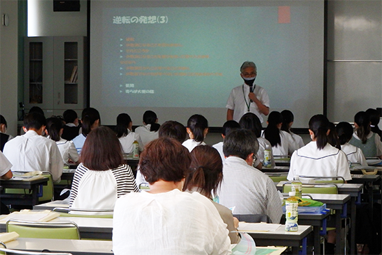 オープンキャンパス：看護学部の様子