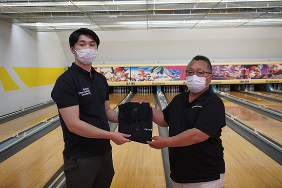 株式会社須田山電業 様からスポンサーウェアの寄贈がありました