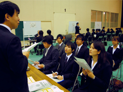 企業説明会の様子