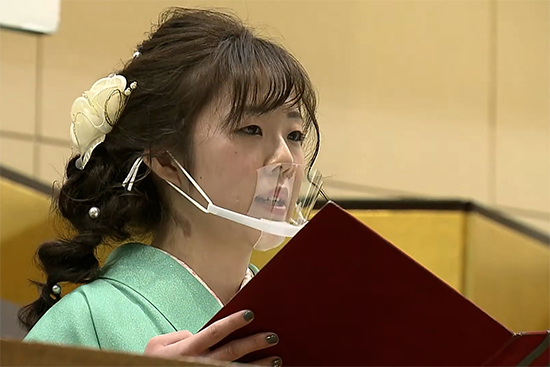 卒業のことば：看護学部学生代表