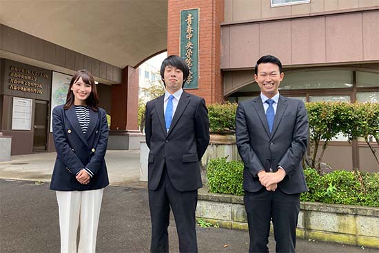 青森朝日放送「スーパーJチャンネルABA」に山谷清秀講師が出演