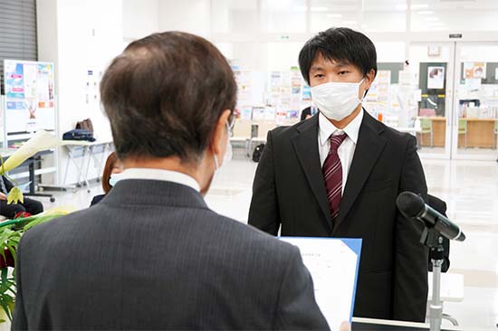 修了式の様子