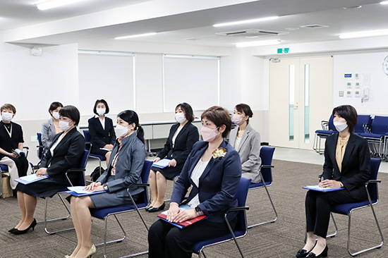 第2期生修了式の様子