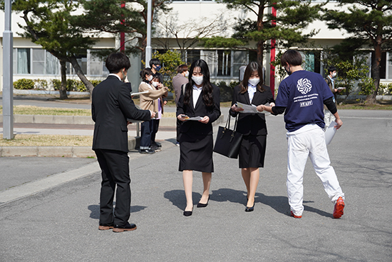 入学式の様子