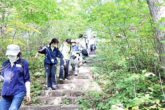 クアウォーキングを支えようサークル　浅虫温泉海山クアの道