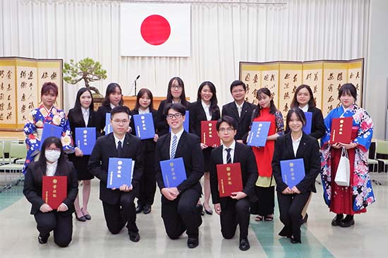 2021年度秋季 青森中央学院大学 学位記授与式を挙行しました