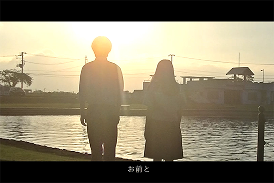 学生たちが製作した東北町のCMが放映されました