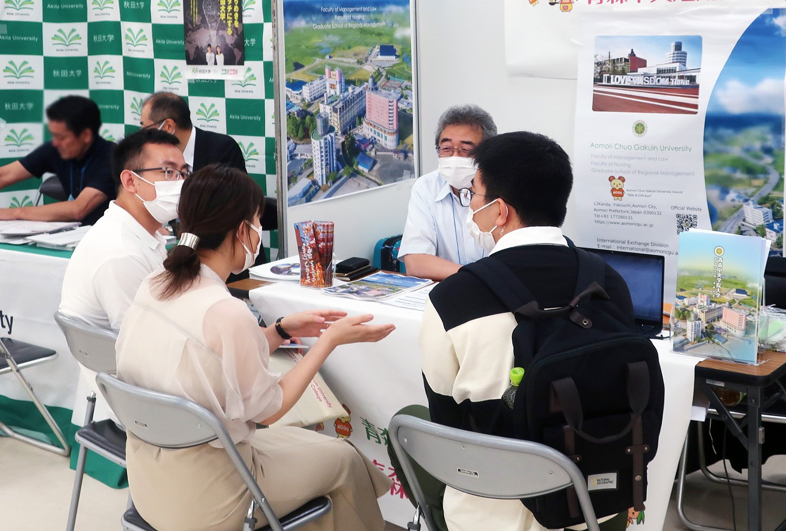 JASSO主催「2023年度外国人学生のための進学説明会」（東京会場）に出展しました