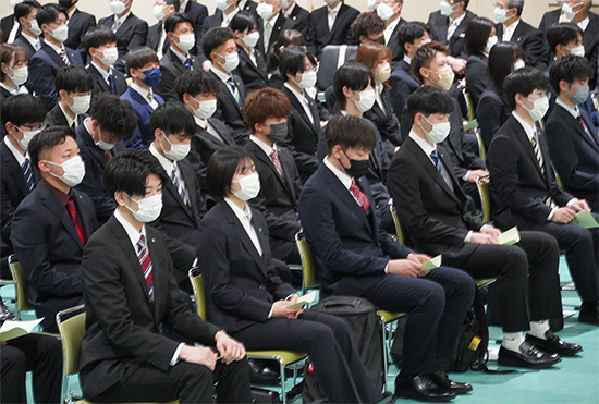 入学式の様子