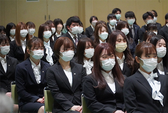 入学式の様子