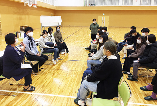 2022 AOMORI 国際介護技術コンテストの様子