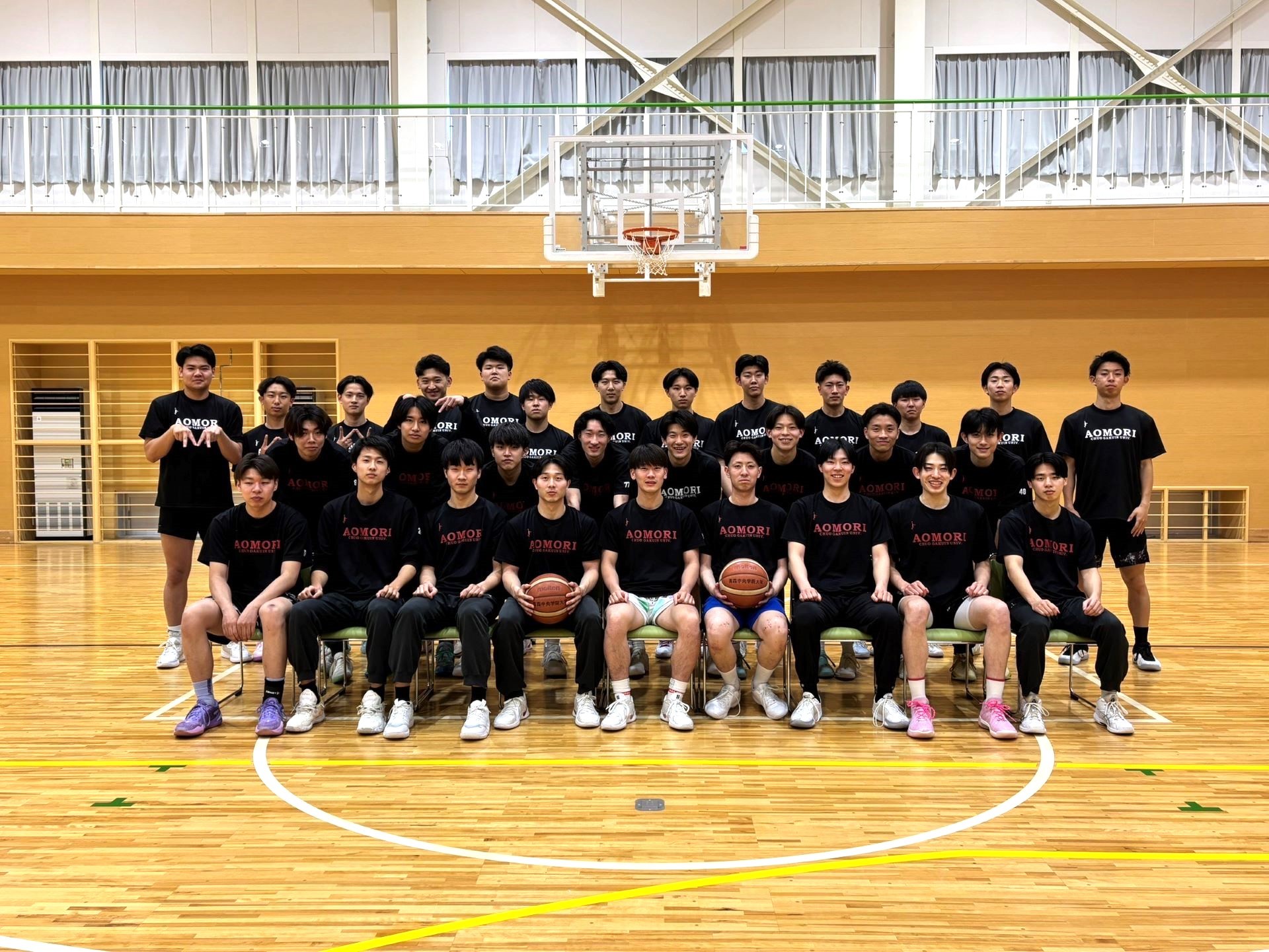 パスケットボール部男子