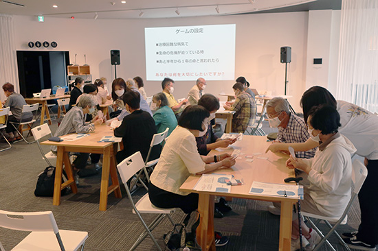 造田亮子講師講義の様子