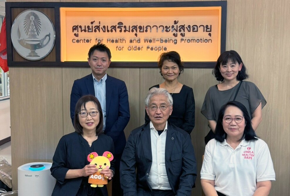 看護学部教員がチュラロンコン大学看護学部で共同研究に関するプレゼンテーションを行いました