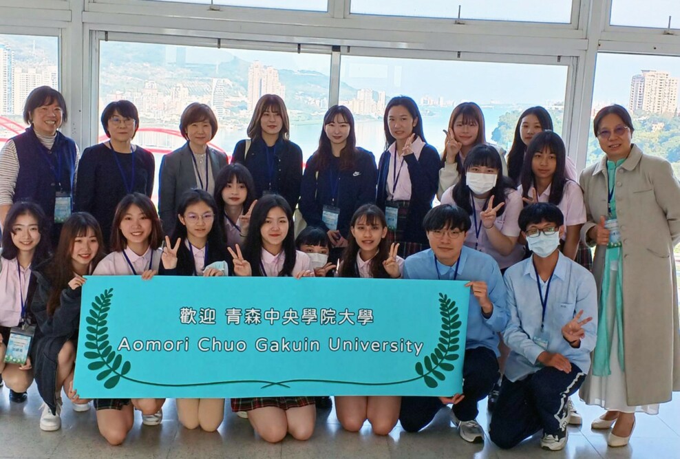 別科助産専攻の学生が台湾・馬偕医護管理専科学校を訪問しています