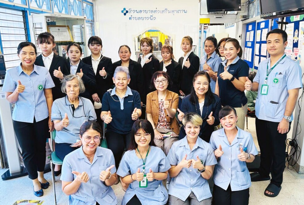 看護学部の学生がタイのサイアム大学短期研修に参加しています
