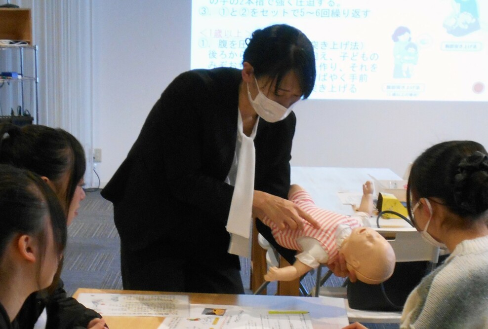 看護学部まちなかキャンパス公開講座2024第6回（11/9）を開催しました