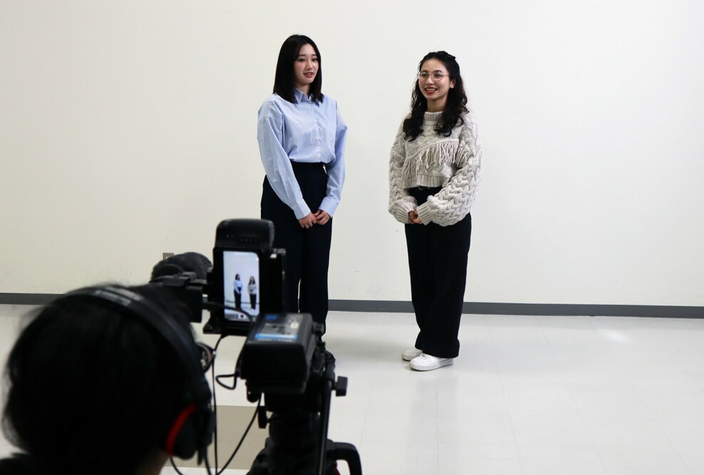 青森県に住む外国人向けの日本語教材動画制作に携わっています