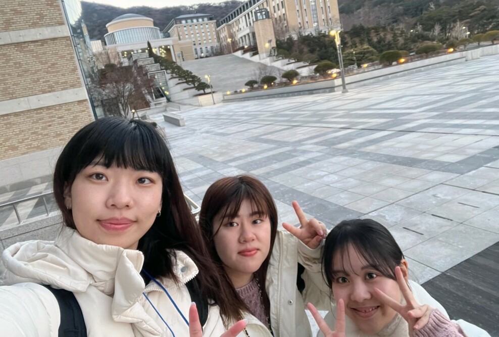 短期留学参加学生から近況報告が届いています（韓国・釜山外国語大学校）