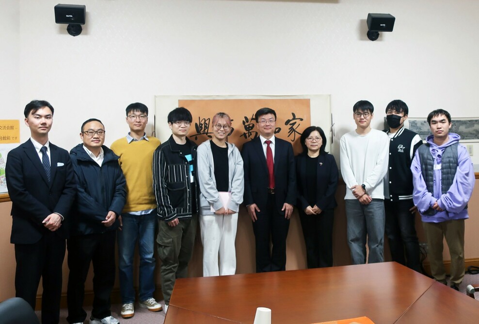 中華人民共和国駐札幌総領事が来学しました