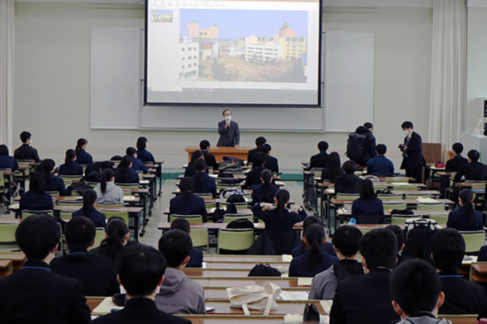 【高校との連携】木造高校1年生が一日大学体験しました（11/16）